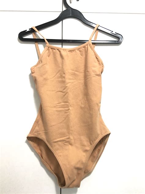 Nude Leotard Bodysuit Women S Fashion New Undergarments Loungewear On Carousell