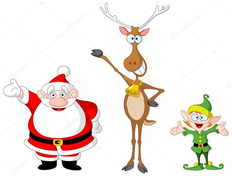 Santa Rudolph Elf Stock Vector Image By ©yayayoyo 1392083