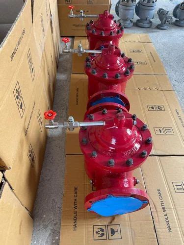 Cast Iron Industrial Deluge Valve For Fire Safety Valve Size More