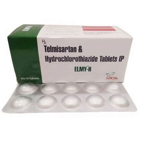 Telmisartan And Hydrochlorothiazide Tablets IP At Rs 100 Box