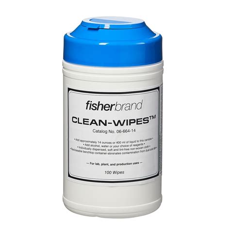 Fisherbrand Clean Wipes Dryfacility Safety And Maintenance Quantity