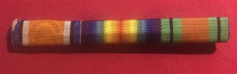 British Ww Medal Ribbons War Victory Ww Defence Medals Army