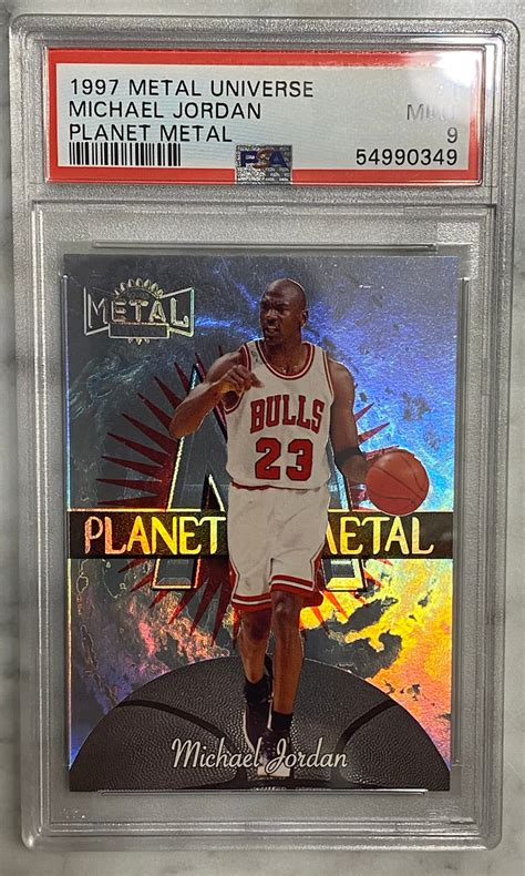 Metal Universe Michael Jordan Planet Metal Psa Flickr