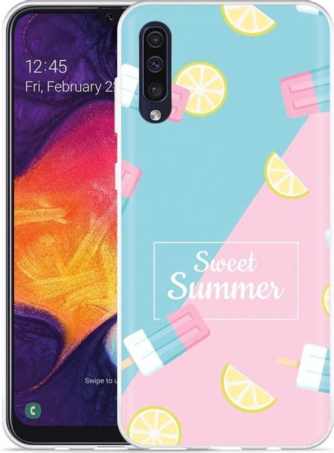 Cazy Hoesje Geschikt Voor Samsung Galaxy A Sweet Summer Bol