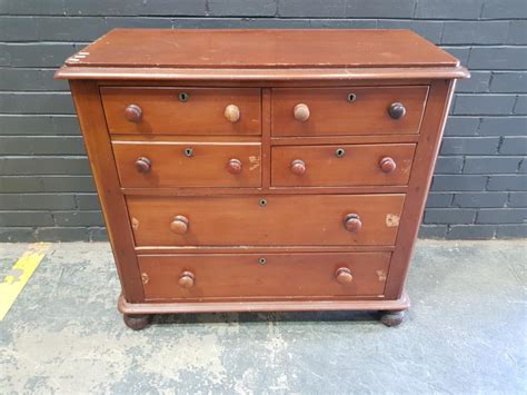 Lot Late Th Century Cedar Chest Of Four Drawers The Upper Deep