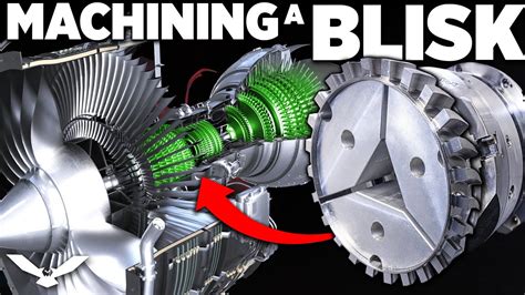 Complex Process Of Machining A Flawless Rocket Engine Blisk Youtube