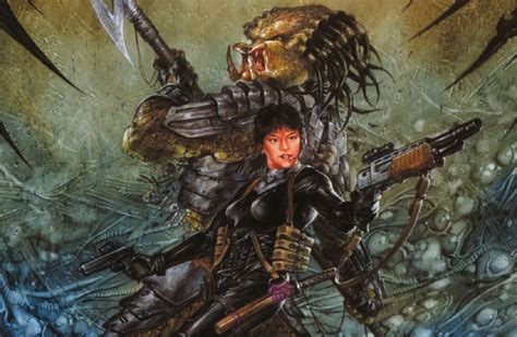 Predator Human Team Ups Fighting Xenomorphs Together Avp Central