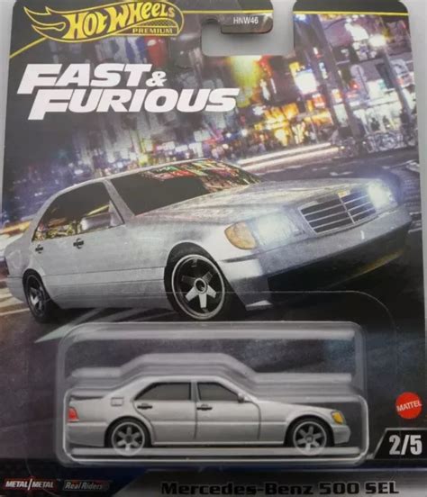 HOT WHEELS PREMIUM Mercedes Benz SEL Fast Furious HRT LA EUR PicClick FR