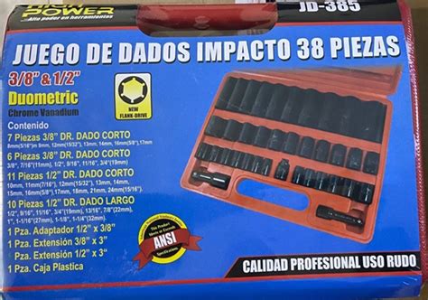 Dados Tool Alto Impacto Con Estuche Pzs Diagnostico Emir