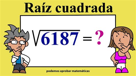 C Mo Resolver Ra Ces Cuadradas Ra Z Cuadrada De Y Cifras