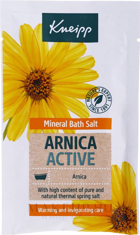 Kneipp Arnica Bath Salt F Rd S Rnika Kivonattal Makeup Hu