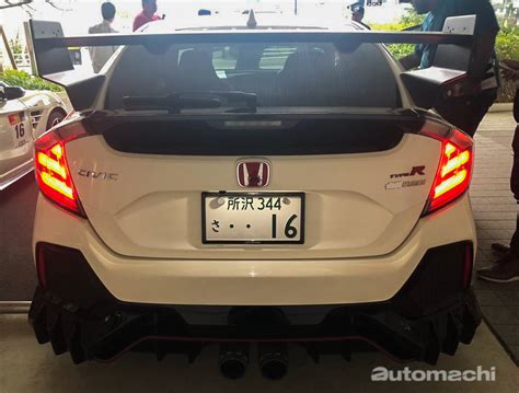 Honda Civic Type R Fk8 Mugen 实车鉴赏