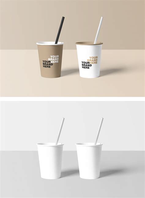 Paper Cup Free Mockup — Free Mockup World