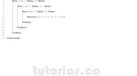 Ciclo Para Pseint Hora Completa De Un Dia Tutorias Co