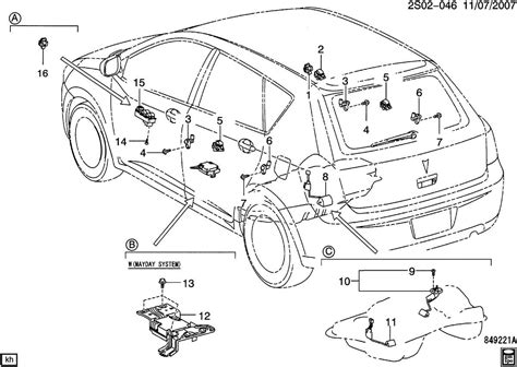 Unveiling the Intricate HVAC Parts Diagram of the Pontiac Vibe