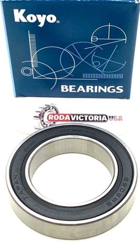 6906 2RS C3 KOYO JAPAN 30x47x9 Sealed Ball Bearing 61906 RS OEM ...