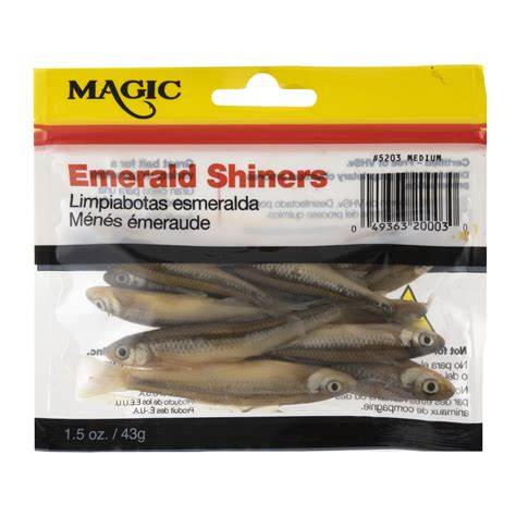 Magic Emerald Shiner Minnows Package - Walmart.com