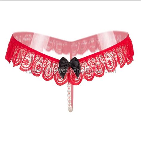Low Waist Pearl Massage Lace Sexy Mature Women Underwear Buy Women Underwear Women Sexy