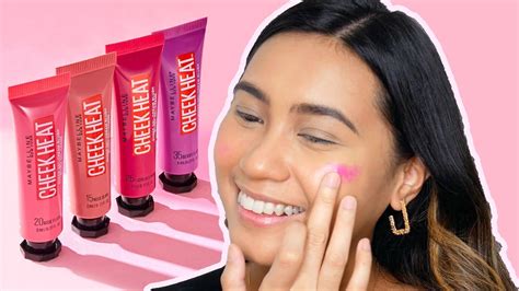 Perfect For Summer Blush Maybelline Cheek Heat Review Ixa Youtube