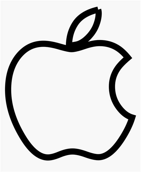 Apple Logo Png Transparent Background - Apple Logo Color Page, Png ...