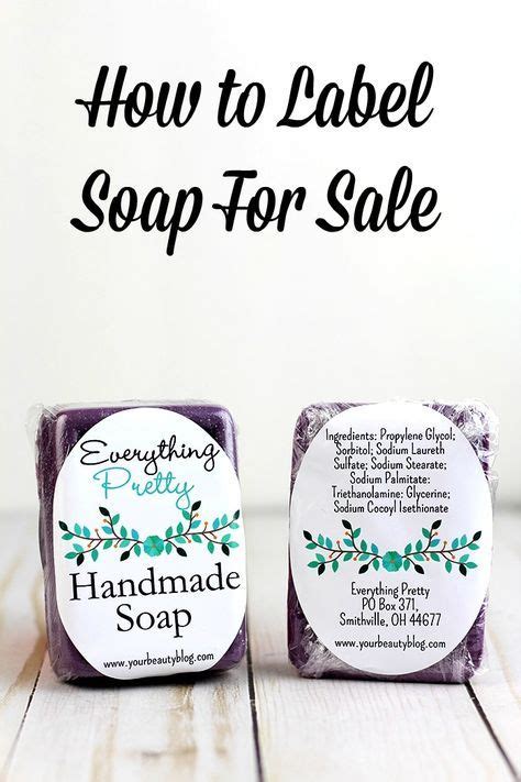 How To Label Soap For Sale Homemade Soap Recipes Soap Recipes Soap