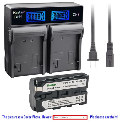 Kastar Lcd Rapid Charger Battery For Sony Np F Np F Dcr Trv