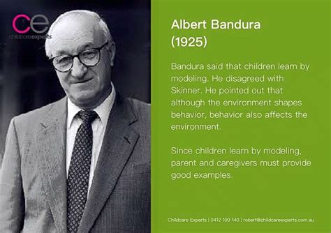What Did Albert Bandura Contribution To Psychology