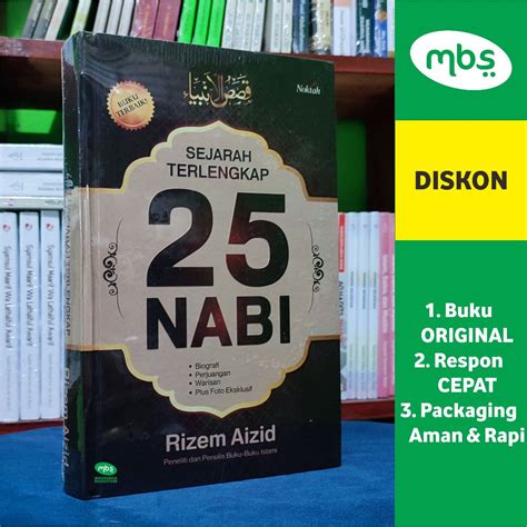 Jual Buku Sejarah Terlengkap Nabi Rizem Aizid Shopee Indonesia