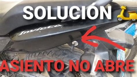 ᐈ Cómo Liberar El Asiento Atorado De Tu Moto ⭐️ Talleresfixauto