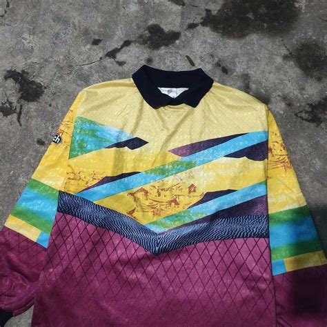 Soccer Jersey × Vintage RARE 90s VINTAGE REUSCH GOALK… - Gem