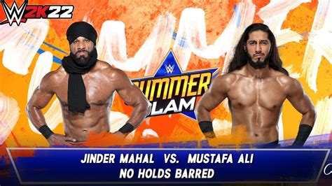 India Vs Pakistan Who Will Win The Match Jinder Mahal Vs Mustafa Ali