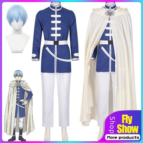 Anime Sousou No Frieren Himmel Cosplay Traje The Funeral Wig Uniformes