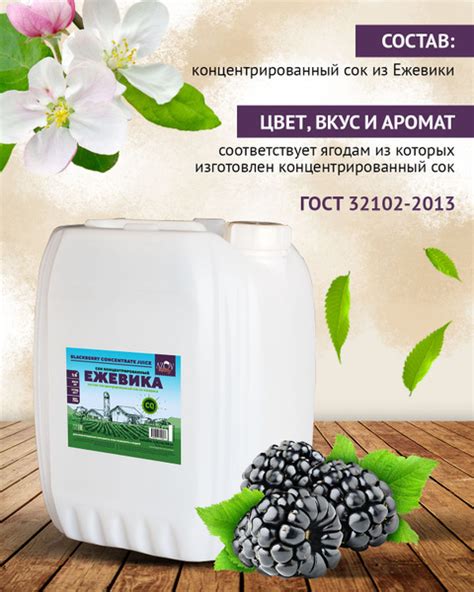 Концентрированный сок Ежевики 14 кг. - купить с доставкой по выгодным ...