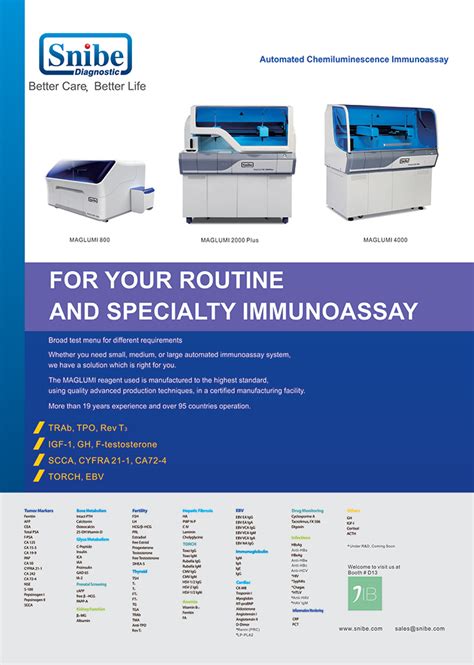 Automated Chemiluminenscence Immunoassay - Clinical Laboratory int.