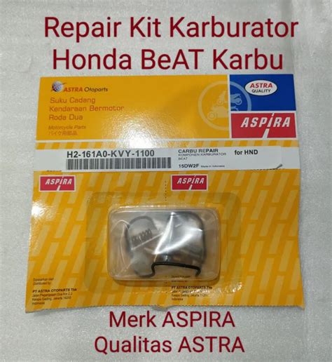 Repair Kit Karburator Honda Beat Karbu Merk Aspira Qualitas Astra