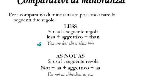 Comparativi E Superlativi In Inglese YouTube