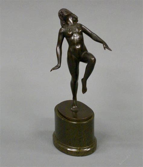 Antiques Atlas Art Deco Bronze Figure Of A Dancing Nude As718a793