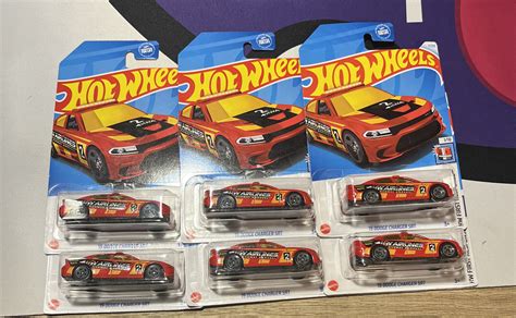 Hot Wheels 2024 Lot Of 6 15 Dodge Charger SRT HW First Response 1 10