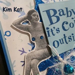 Naughty Christmas Card Sexy Pop Up Naked Nude Lady Baby It S Cold Outside D Mixed Media Art