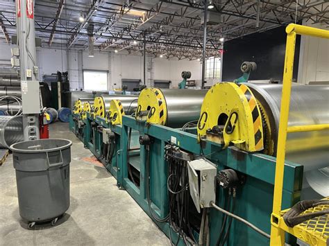 Iowa Precision Pro Fabriduct Coil Line Mestek Machinery