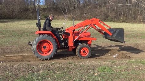 Kioti Lk3054 4x4 Tractor With Loader Youtube