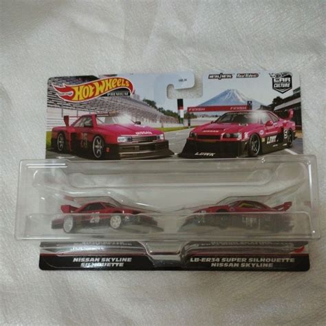 Hot Wheels Premium Car Culture Packs Nissan Skyline Super Silhouette LB ER LBWK Liberty Walk