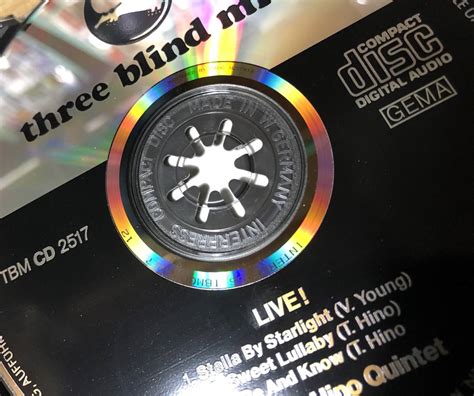 Letaocd Live Terumasa Hino Quintet Tbm Cd Three