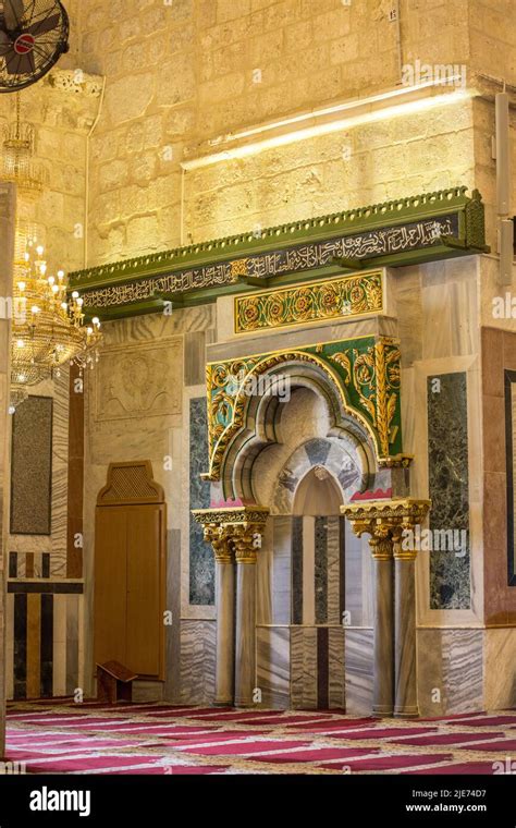 Mosquée Al Aqsa dôme du Rocher et places de la ville de Jérusalem