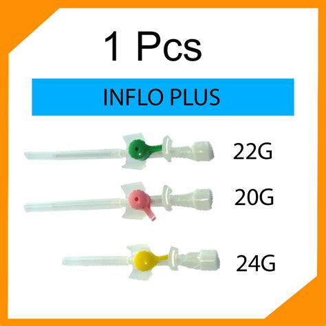 Pcs Inflo Iv Catheter Plus G Onemed Lazada Indonesia