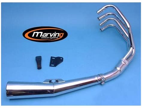 Ligne D Echappement Complete MARVING MARVI 4 En 1 Chrome Suzuki GS