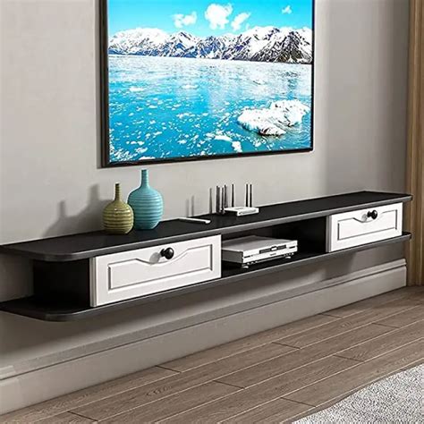 Floating Tv Stand Wall Mounted Media Console Wall Mounted Storage