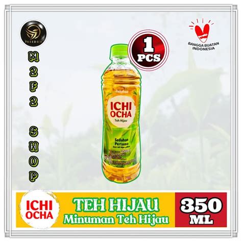 Jual Ichi Ocha Minuman Teh Hijau Green Tea Botol Plastik Pet Ml