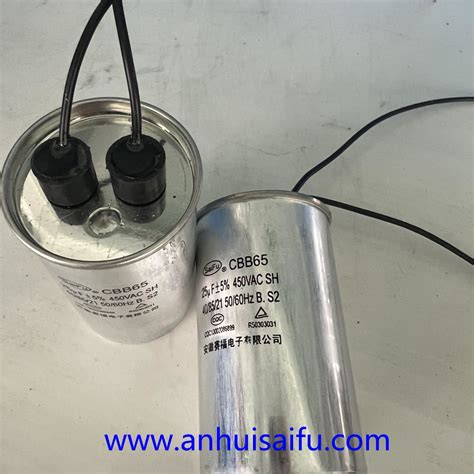 Cbb65 Air Conditioner Motor Run Capacitor 25mfd 25UF 450VAC Round