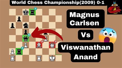 Viswanathan Anand Vs Magnus Carlsen World Chess Championship Chess